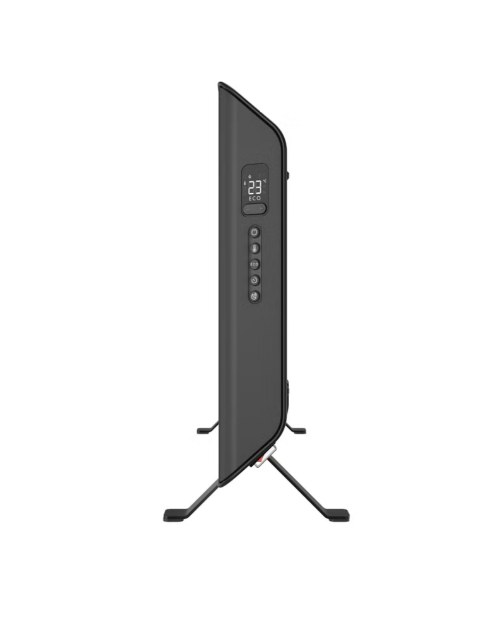 Duux Edge 1500W Convector Heater with Wall Bracket, Grey