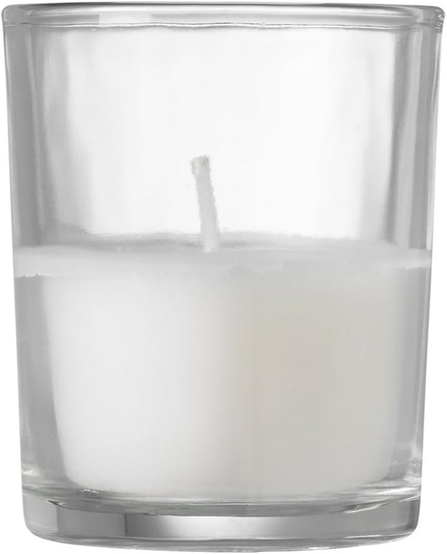Yummi Unscented 2 x 2.5 Biolight Candle Jars - 12 per Pack