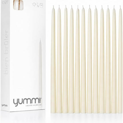 Yummi , Taper Candles - 12 inch - 12 per Pack