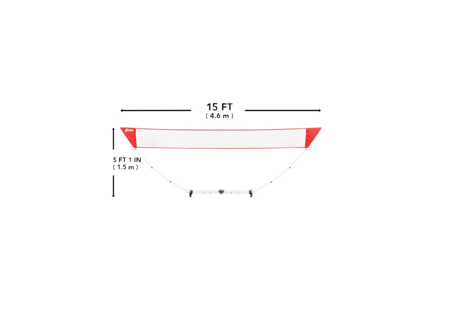 Penn - Easy Set-Up Badminton Set