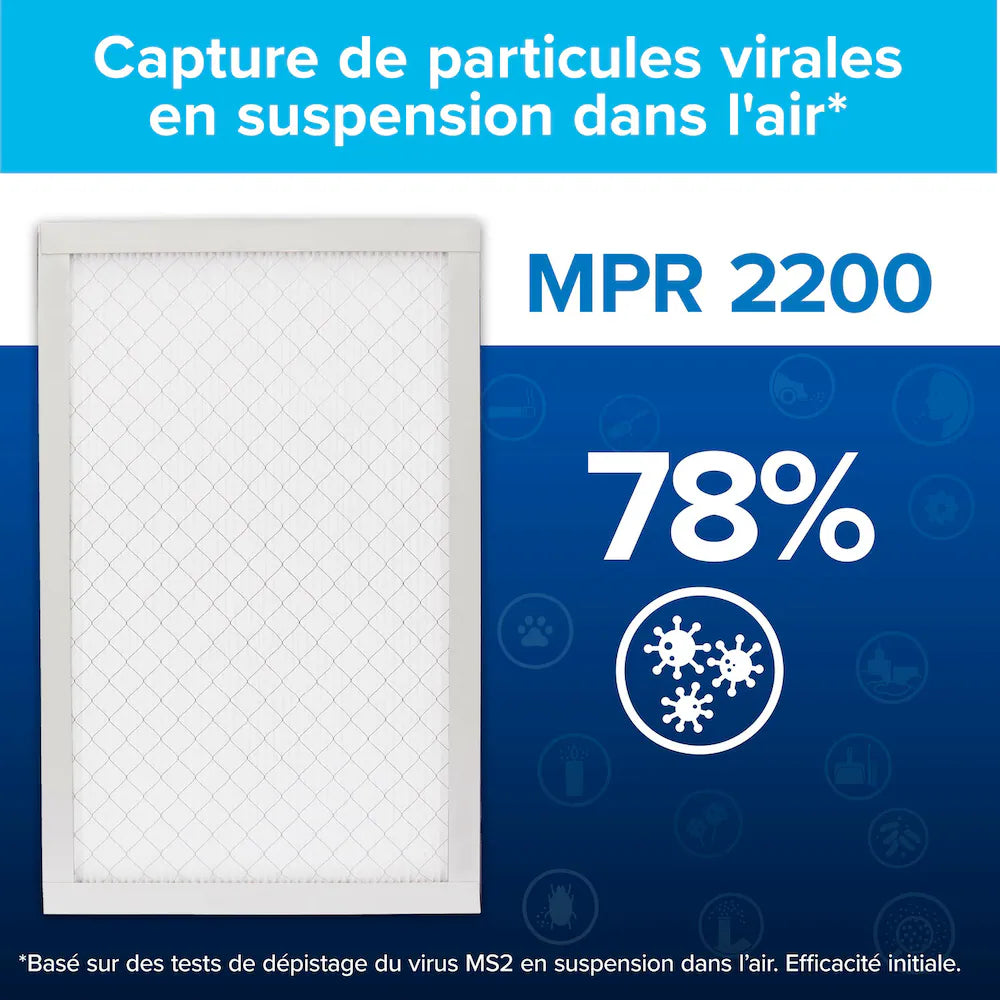 3M Filtrete 16 x 25 x 1 Air Filter, Healthy Living Elite Allergen, MERV 13, MPR 2200