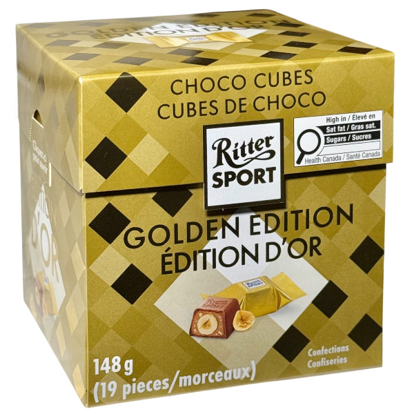 Ritter Sport Golden Edition Cube Gift Box 148 g