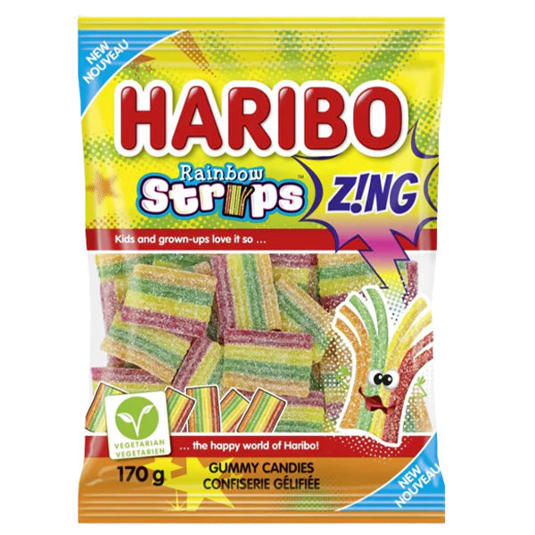 Haribo Rainbow Strips 170 g