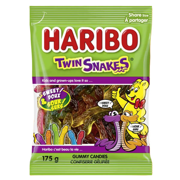 Haribo Twin Snakes 175 g
