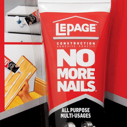 Lepage No More Nails All Purpose Construction Adhesive