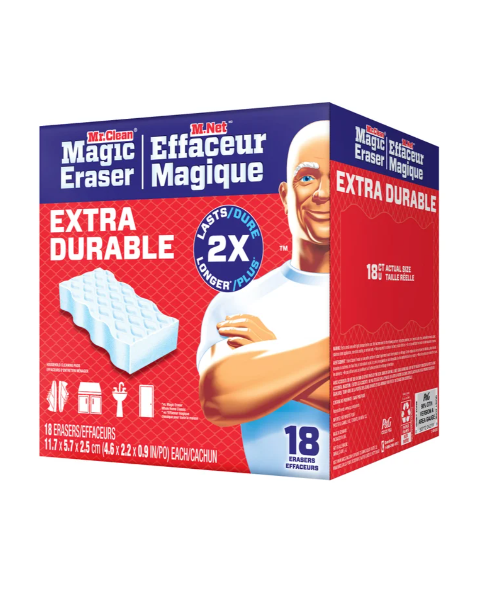 Mr. Clean Magic Eraser Extra Durable, 18-count