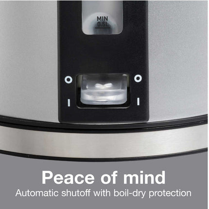 PROCTOR SILEX 41035C Electric Dome Kettle With Gauge