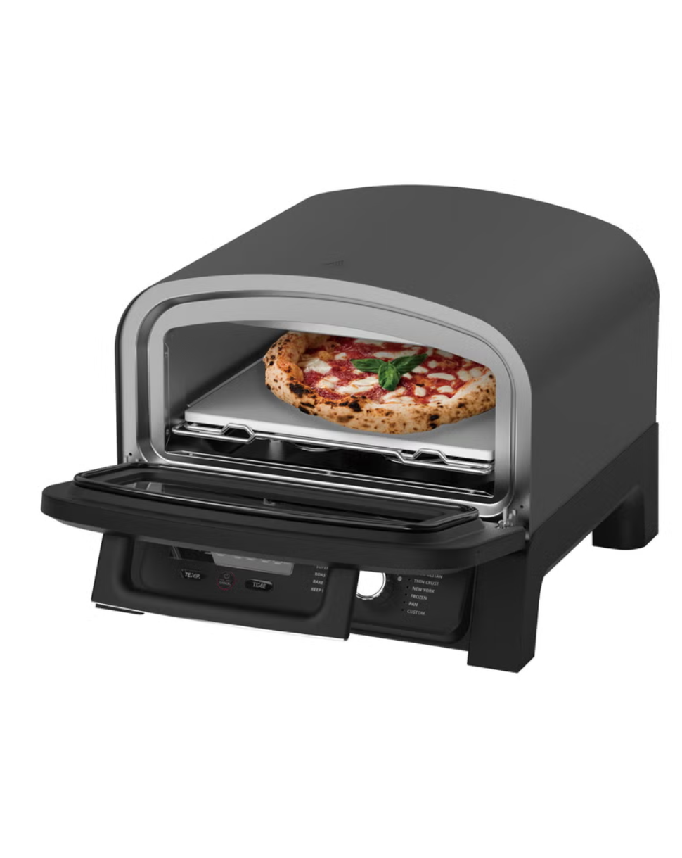 Midea 12 in. Electric Pizza Oven with Cordierite Pizza Stone
