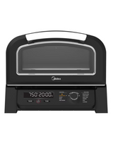 Midea 12 in. Electric Pizza Oven with Cordierite Pizza Stone