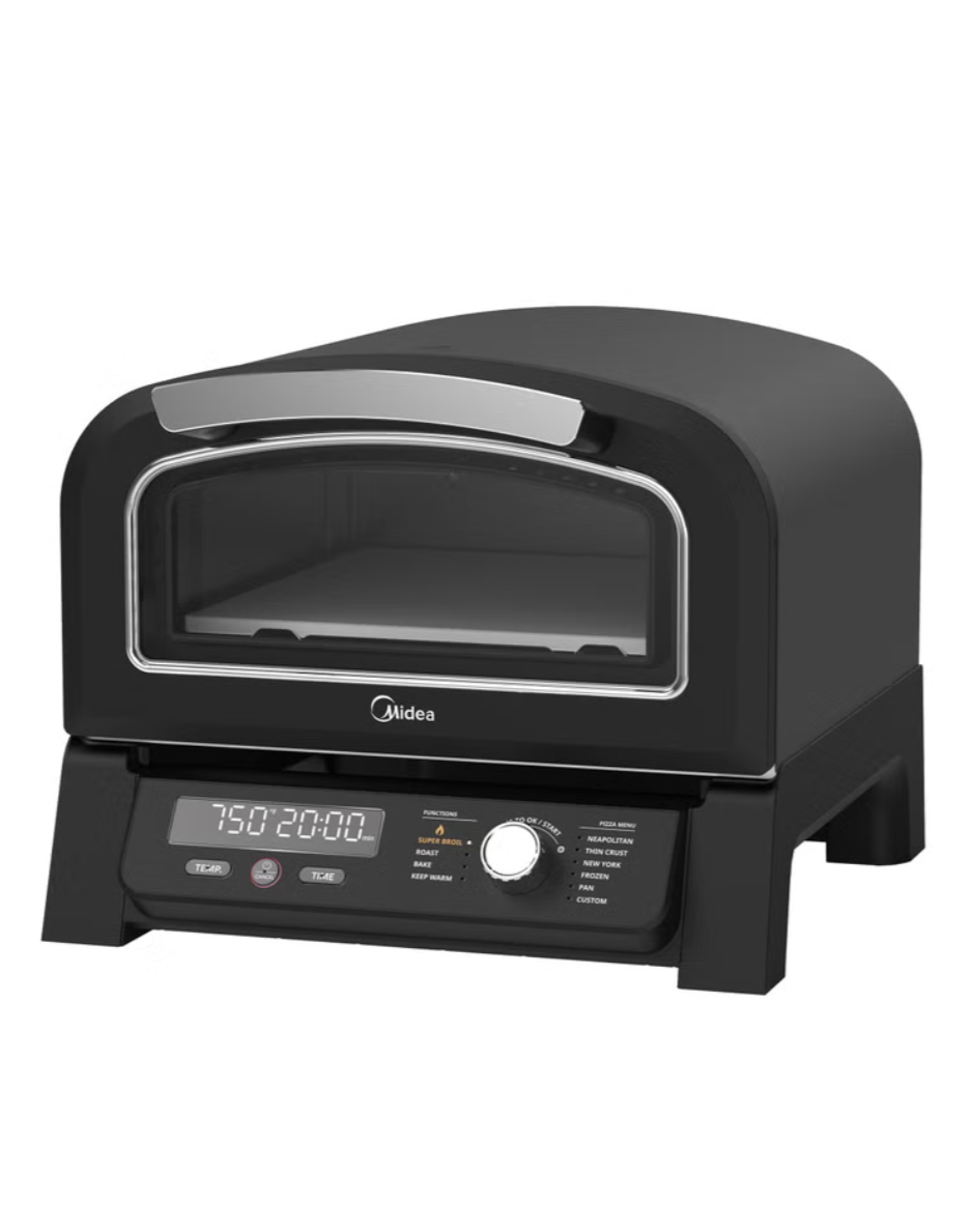 Midea 12 in. Electric Pizza Oven with Cordierite Pizza Stone