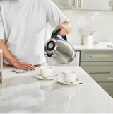 Chefman 1.8 L Custom-Temp Digital Kettle, Stainless Steel