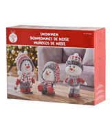 Set of 3 Snowmen