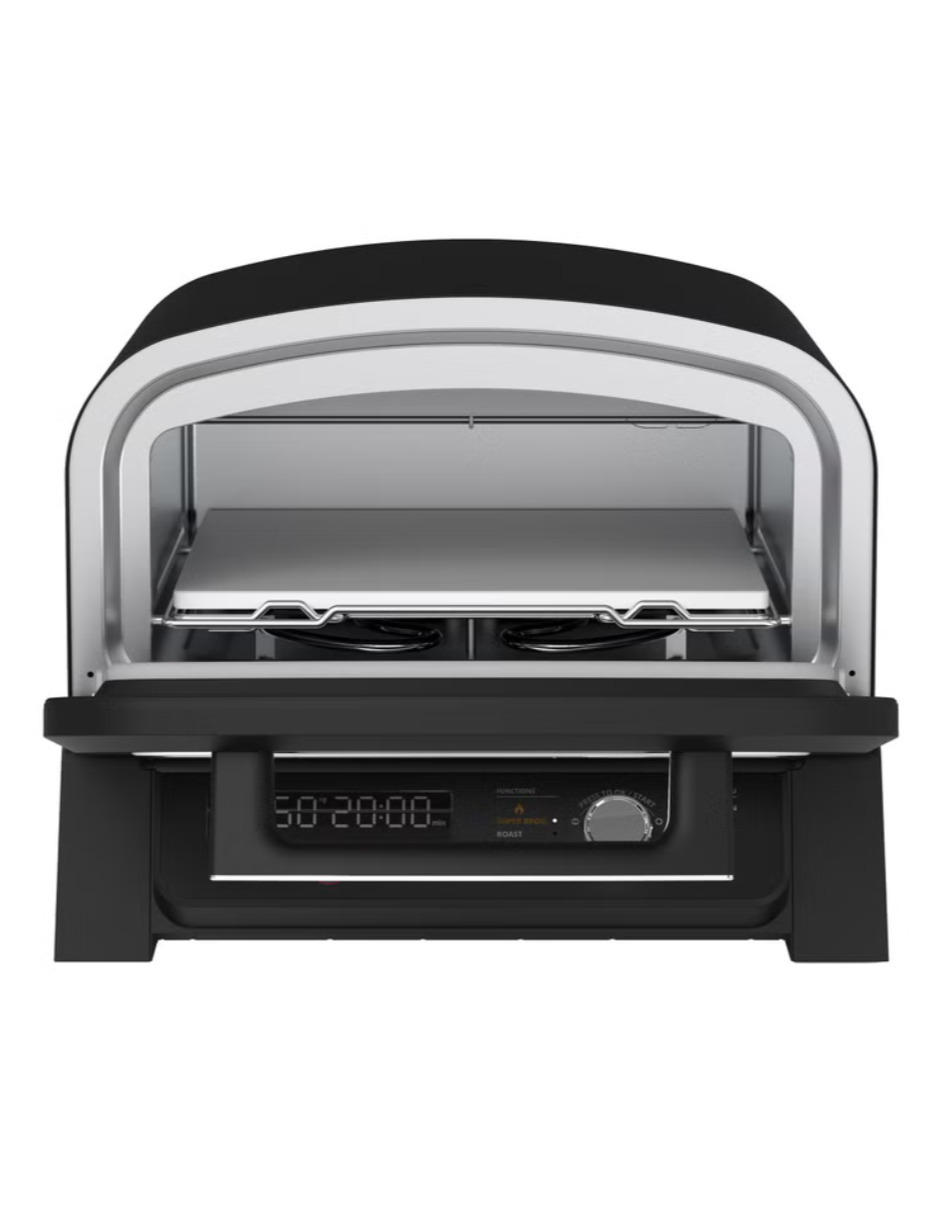 Midea 12 in. Electric Pizza Oven with Cordierite Pizza Stone