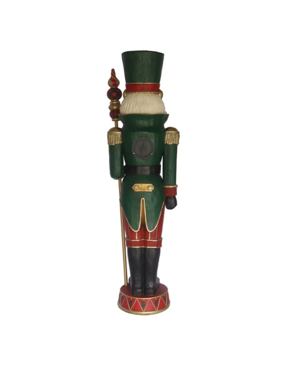 Christmas Nutcracker with Lights 1.82 m (6 ft)