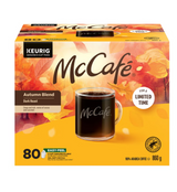 McCafé Dark Roast Autumn Blend Coffee K-Cup Pods, 80-count