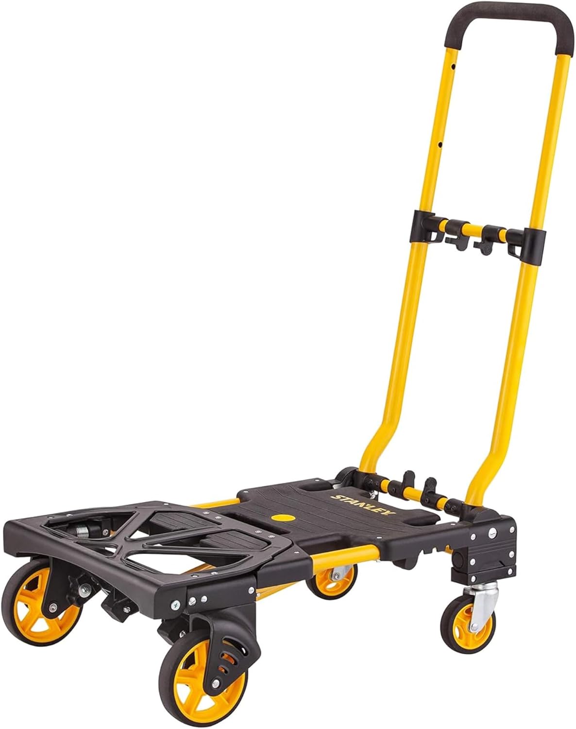 Stanley, 2-in-1 foldable truck SXWTD-FT585, Black/Yellow