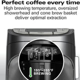 HAMILTON BEACH PROFESSIONAL 49500 Programmable 12 Cup Coffee Maker - Refurbished with Home Essentials warranty