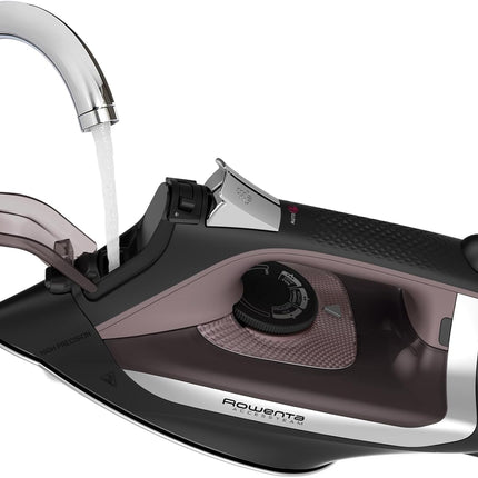Rowenta Accessteam Steam Iron Microsteam 350 Soleplate Vertical Steaming Perfect Steam Distribution 180 g/min Steam Boost