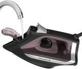 Rowenta Accessteam Steam Iron Microsteam 350 Soleplate Vertical Steaming Perfect Steam Distribution 180 g/min Steam Boost