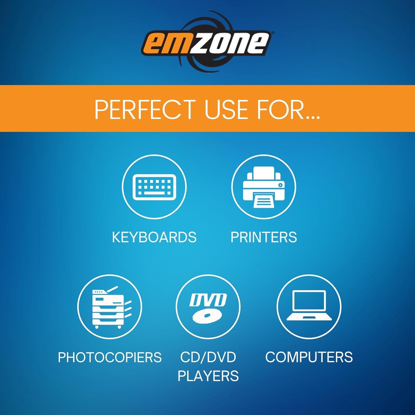 Emzone EMP47020 Air Duster - Moisture-free, VOC-free - 10 Oz