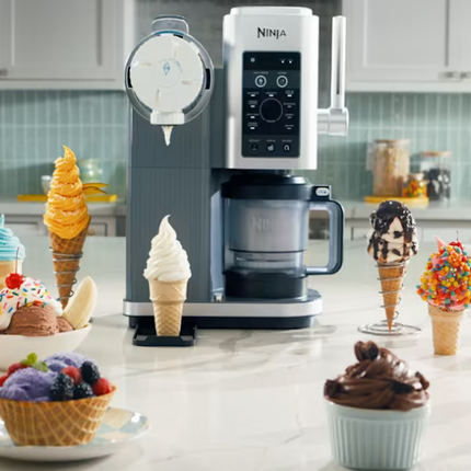 Ninja CREAMi Swirl Ice Cream and Soft Serve Maker NC701C