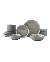 Denmark Stoneware Dinnerware Set, 16-pieces