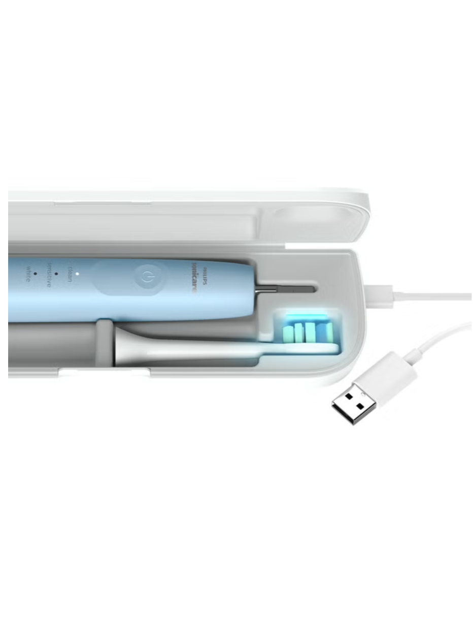 Philips Sonicare Confident Clean with UV Sanitizing Travel Case Edition