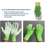 GARDEN ESSENTIALS 51257 Garden Bamboo Fiber Gloves