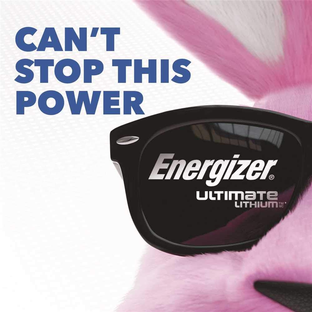 Energizer Ultimate Lithium AA Battery, Pack of 4