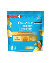 Organika Electrolytes Lemon Iced Tea Sachets, 3.5g x 45