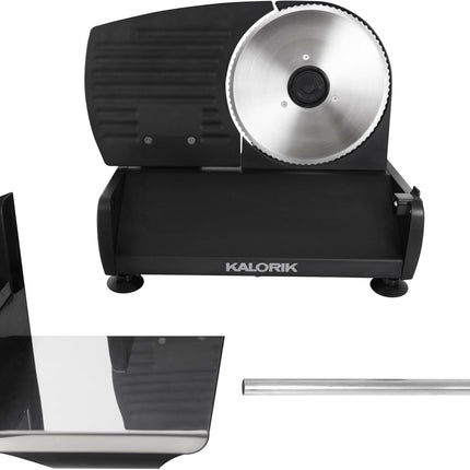 Kalorik 200 Watts Professional Food Slicer, Black