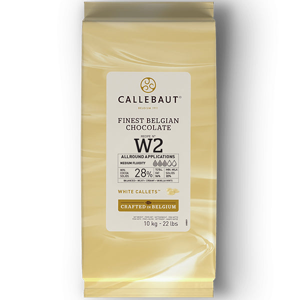 Callebaut White Chocolate Callets W2nv-595 10 kg