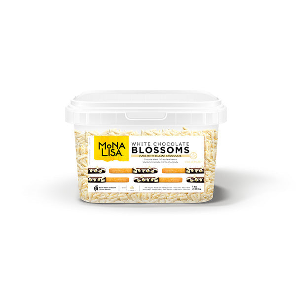 Callebaut White Chocolate Blossoms 4x1 kg