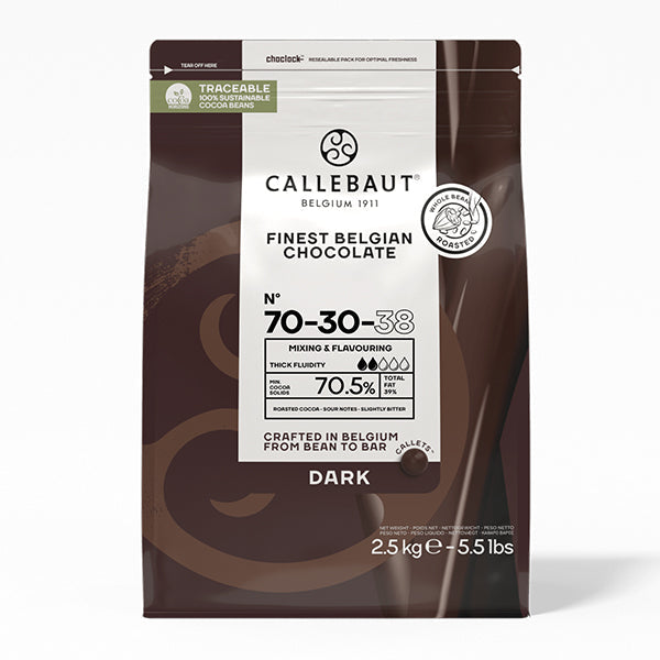 Callebaut Semi Sweet Chocolate Callets 2.5 kg