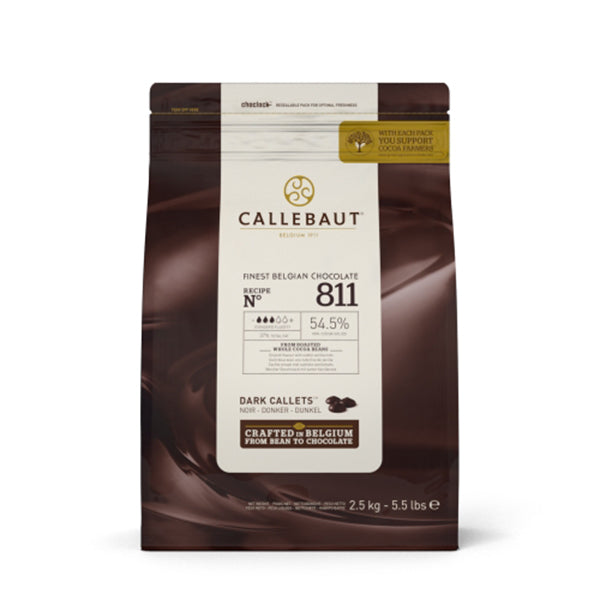 Callebaut Finest Belgian Sw Chocolate Callets 811-CAU-76 2.5 kg