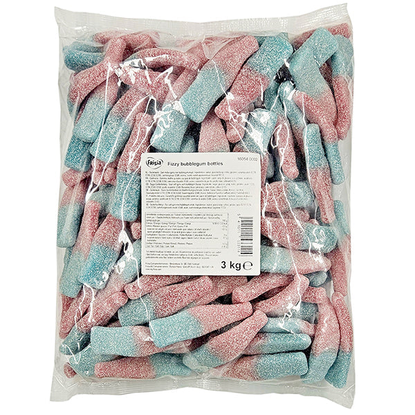 Frisia Jumbo Sour Bubblegum Bottles 3 kg
