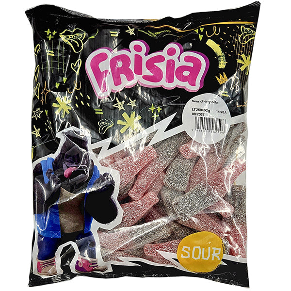 Frisia Jumbo Sour Cherry Cola Bottles 2x1.5 kg