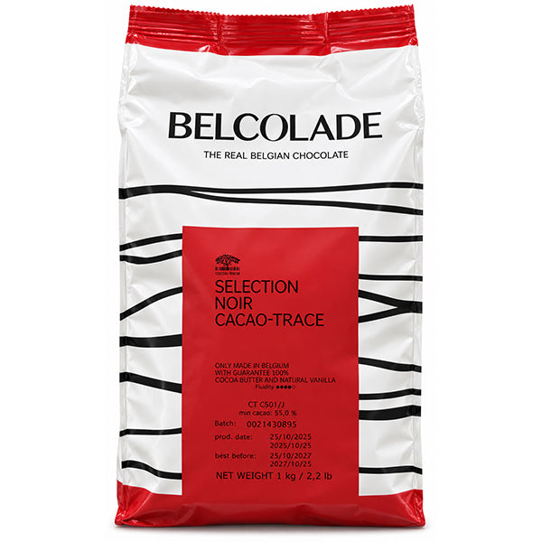 Belcolade 55% Semi-sweet Chocolate 1 kg