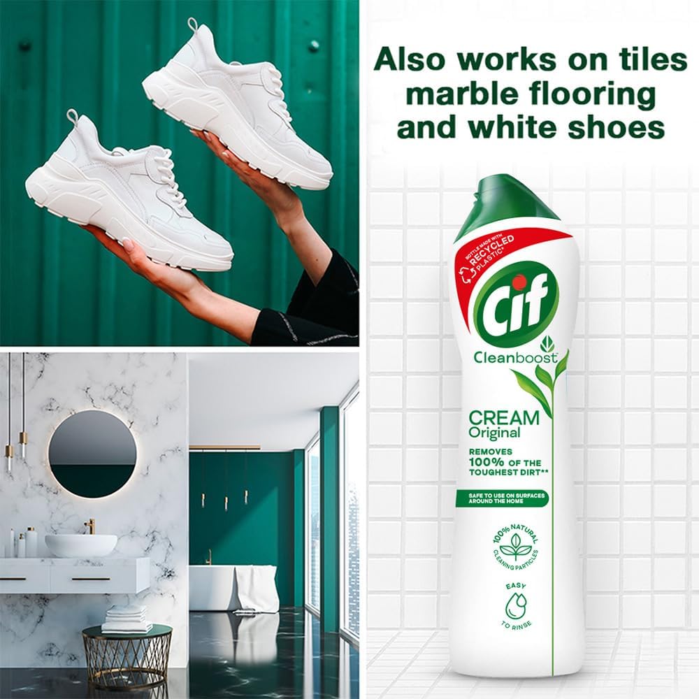 Cif , Crem Cleanser 750ml, White
