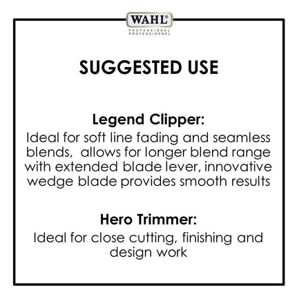 WAHL Professional 5-Star Legend & Hero Barber Combo - 56272