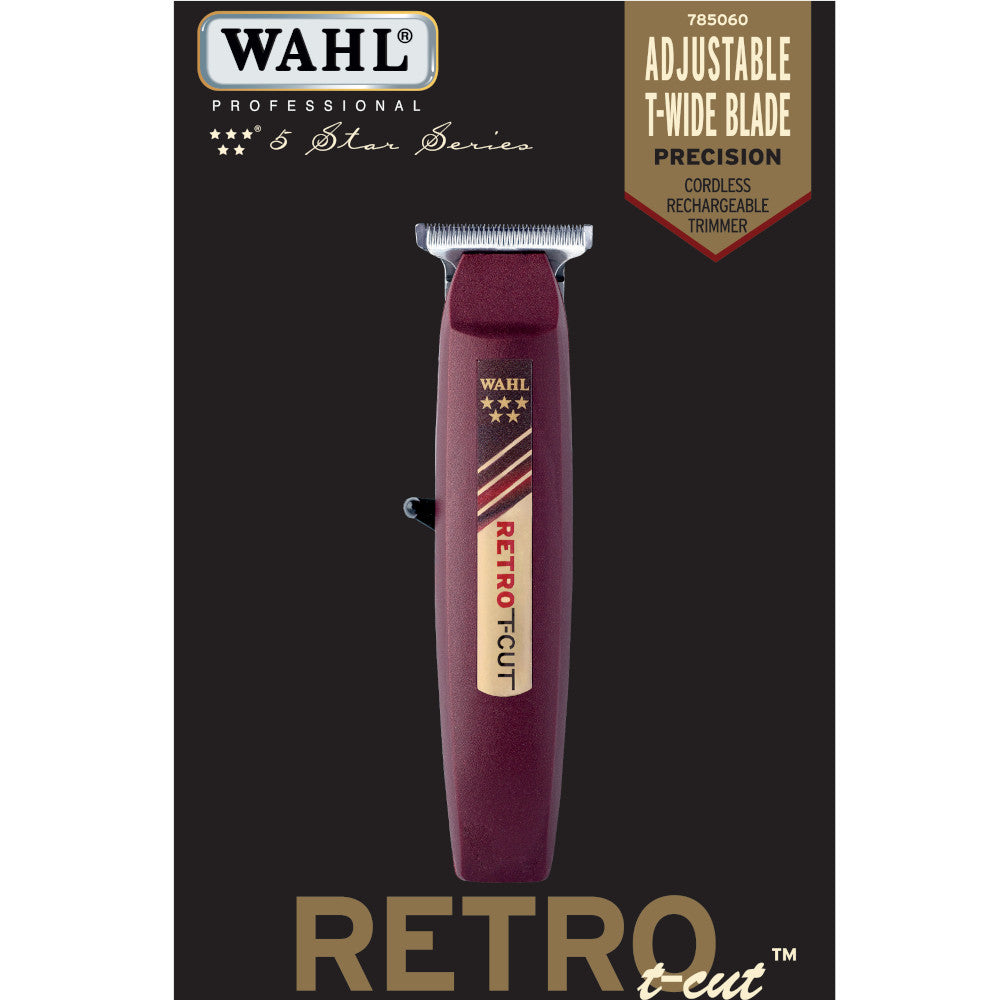 WAHL 5 Star Cordless Retro T-Cut Trimmer - 56417