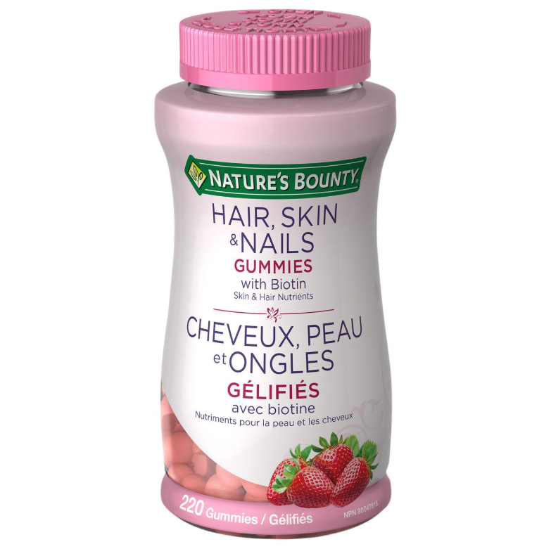 Nature's Bounty Hair, Skin & Nails Gummies With Biotin
