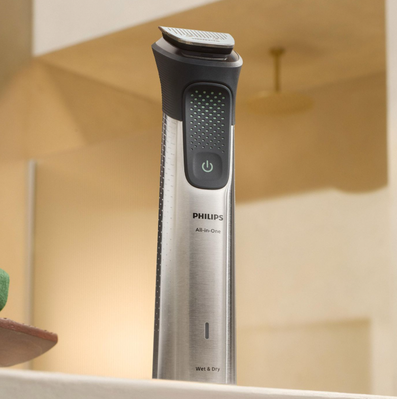 Philips , All-in-One 9000 Series 23-Piece Trimmer - Electric Shaver and Clipper for Face, Beard, Head & Body