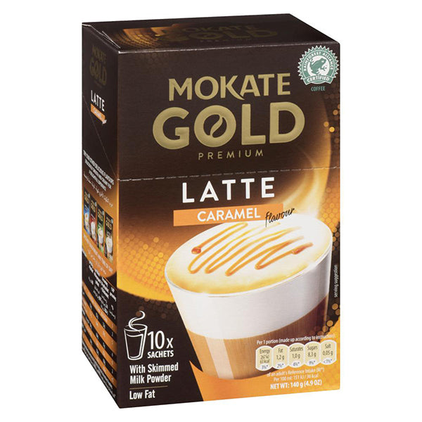Mokate Gold Premium Latte Caramel 140 g