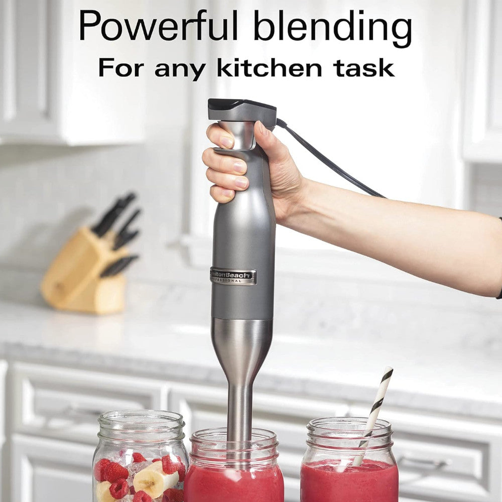 HAMILTON BEACH PROFESSIONAL 59750C Variable Speed Hand Blender - Refurbished with Home Essentials warranty