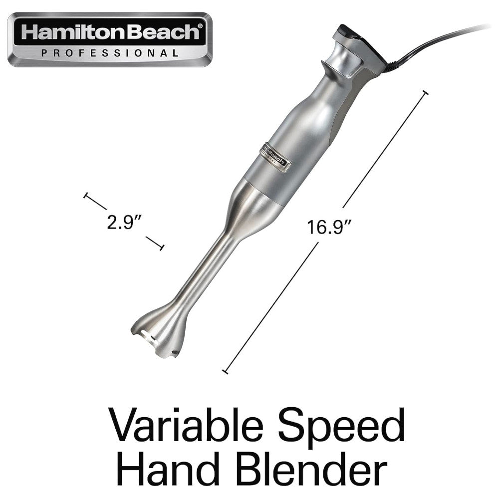 HAMILTON BEACH 59750C Professional Variable Speed Hand Blender