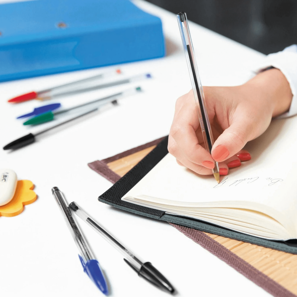 BIC CRISTAL - BALL PENS - MIX CLR 10PCS
