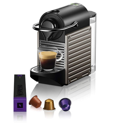 Nespresso Pixie Espresso Machine by De’Longhi, Aluminum