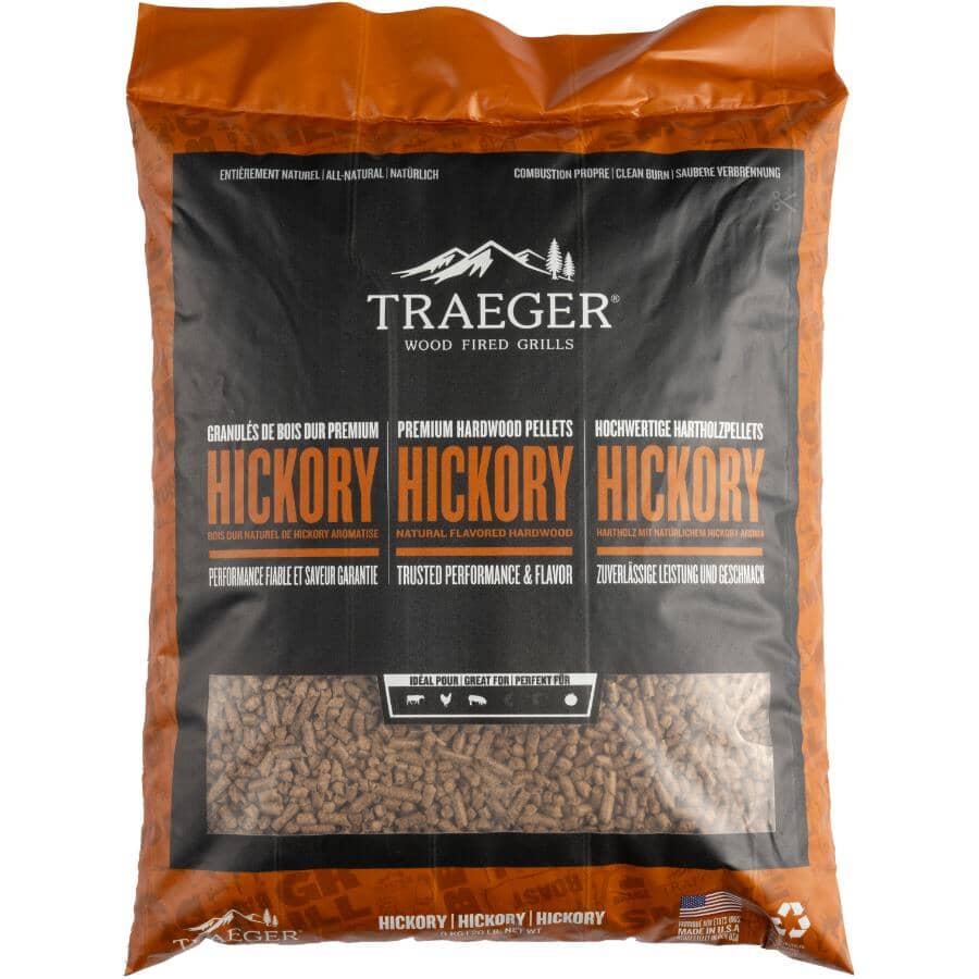 Traeger Pellet Grills 8946576 PEL319 20 lbs Grill Traeger Pellets Hickry