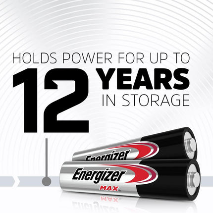 Energizer MAX AAA Batteries (10 Pack), Triple A Alkaline Batteries